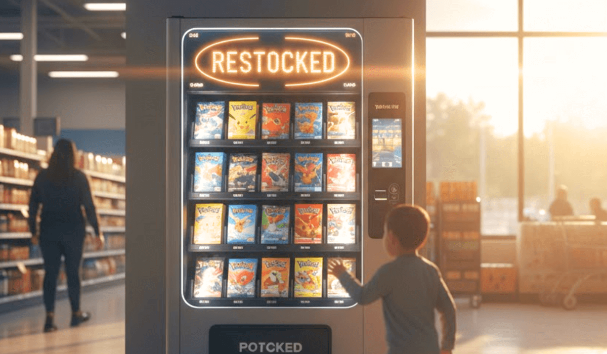 When Do Pokémon Vending Machines Restock? Time & Frequeny